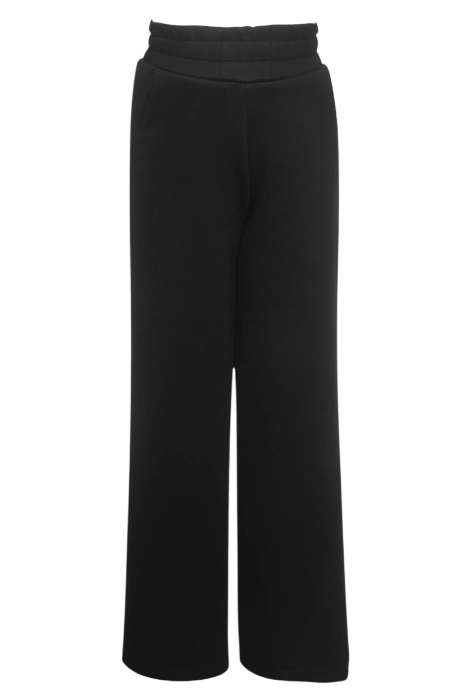 Брюки дев. АРТ.SR24D103,чер,хл-эл
