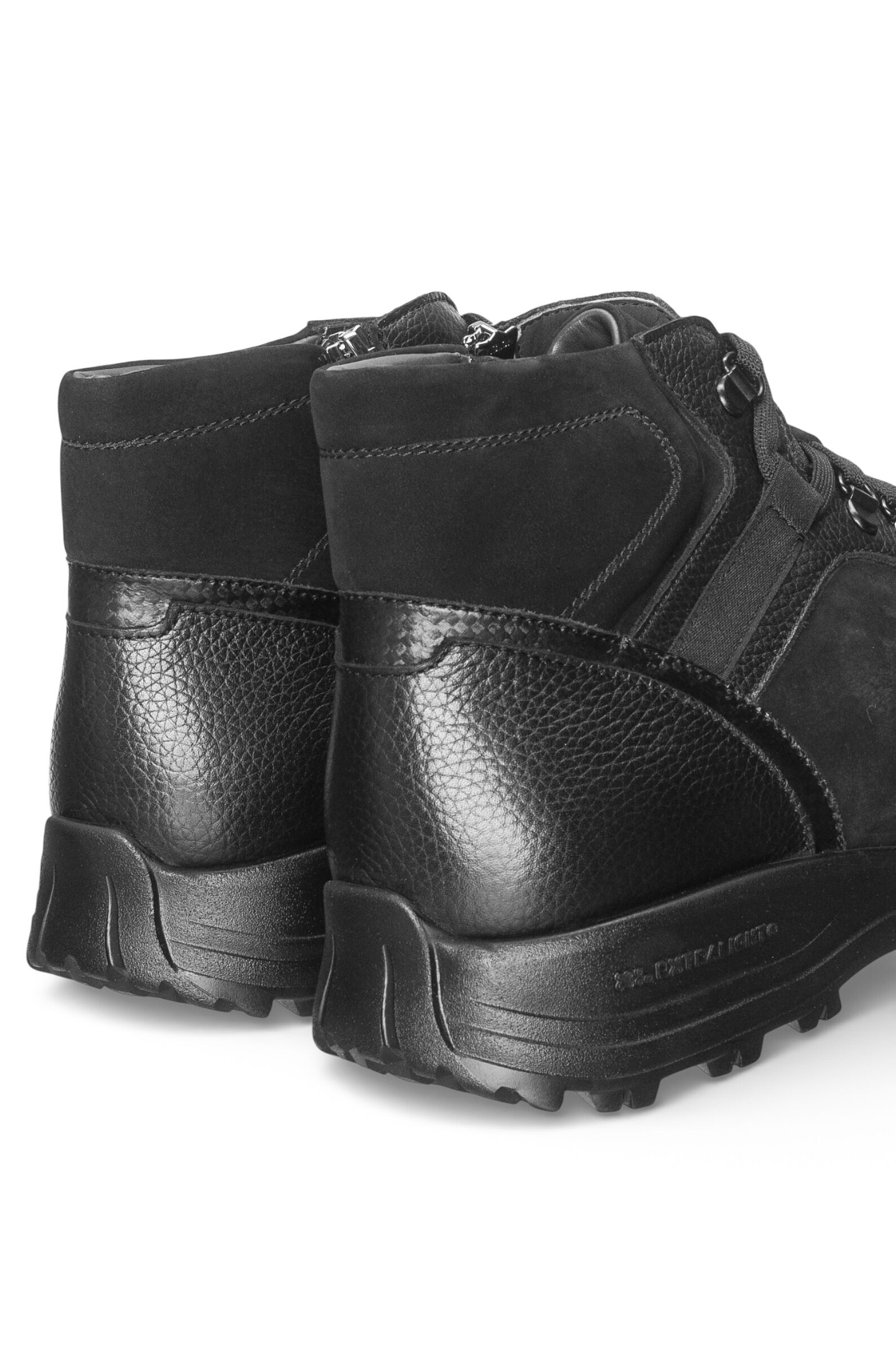 Ботинки муж. АРТ.8236,чер,н.к-з/н.м