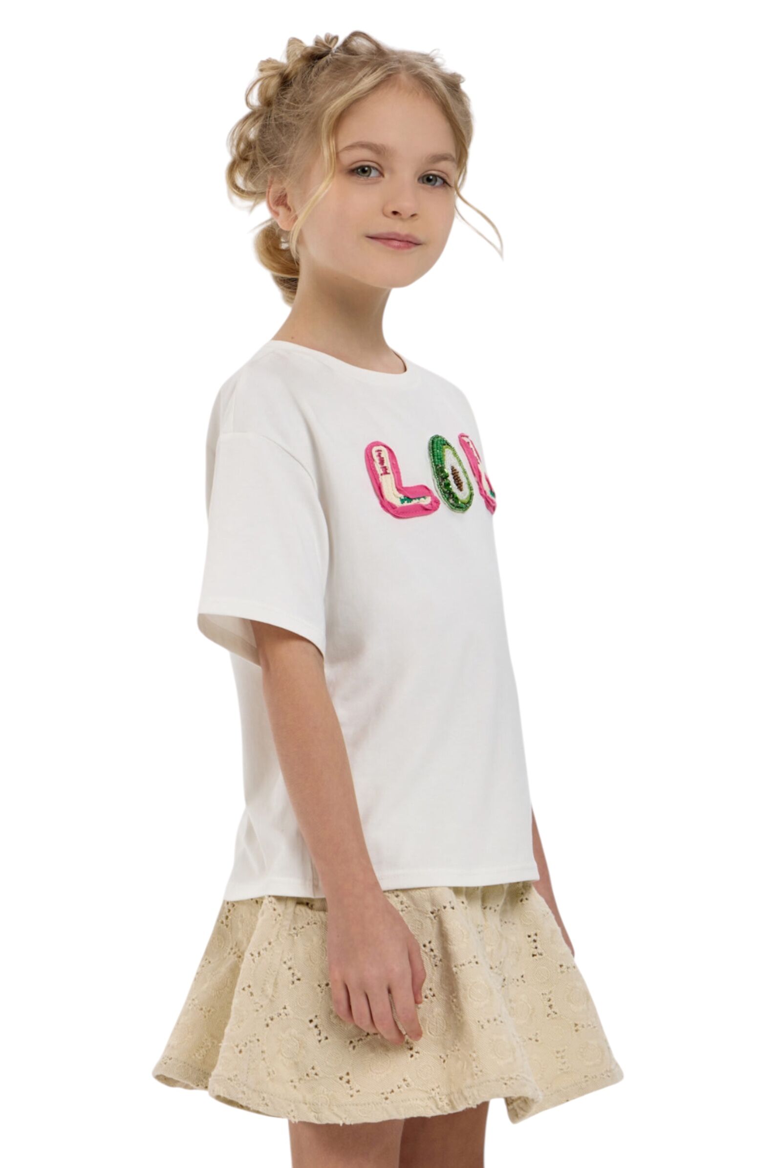 Футболка дев. АРТ.17.136,мол-мул,хл-эл