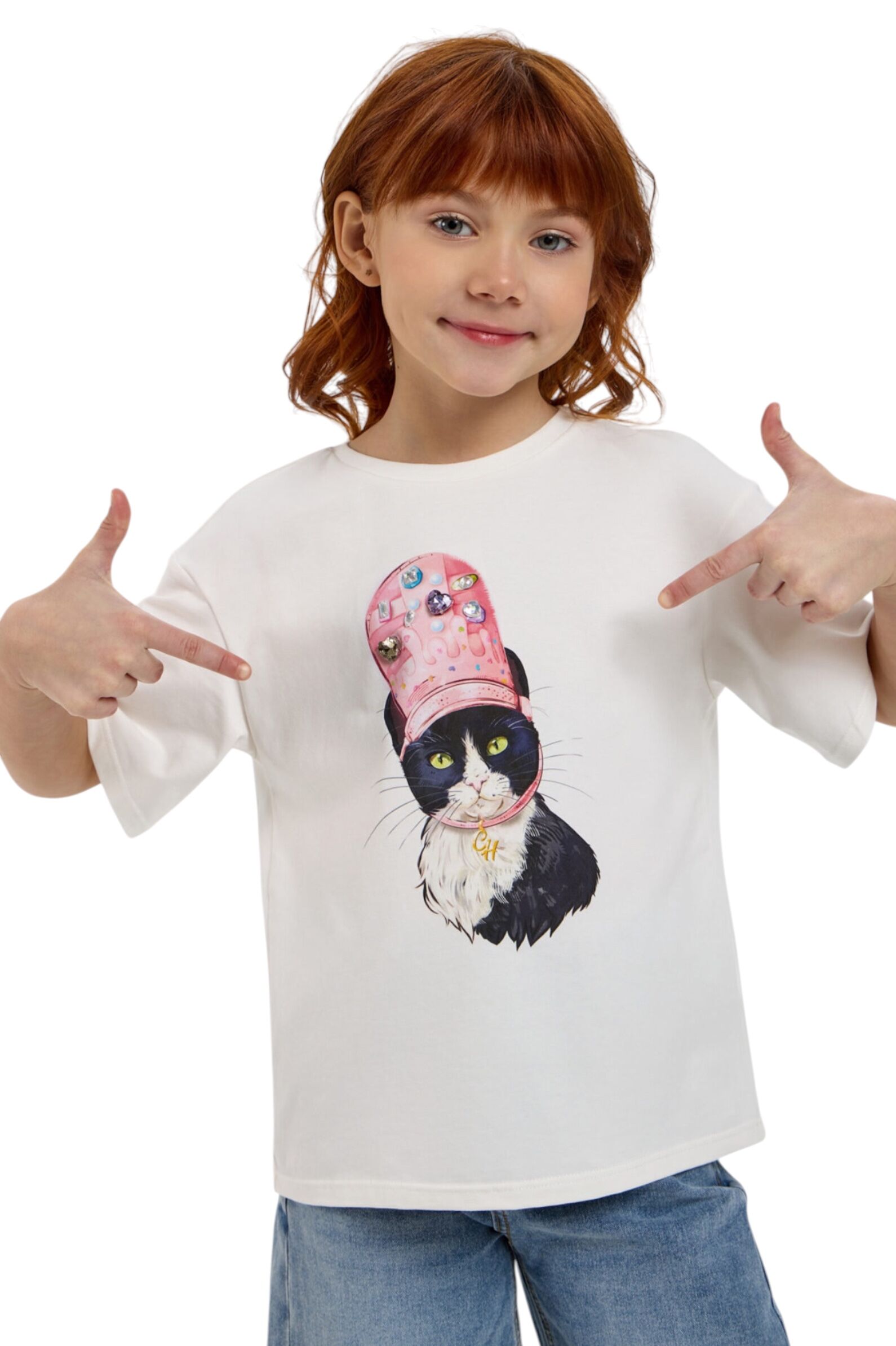 Футболка дев. АРТ.32.134,мол,хл-эл