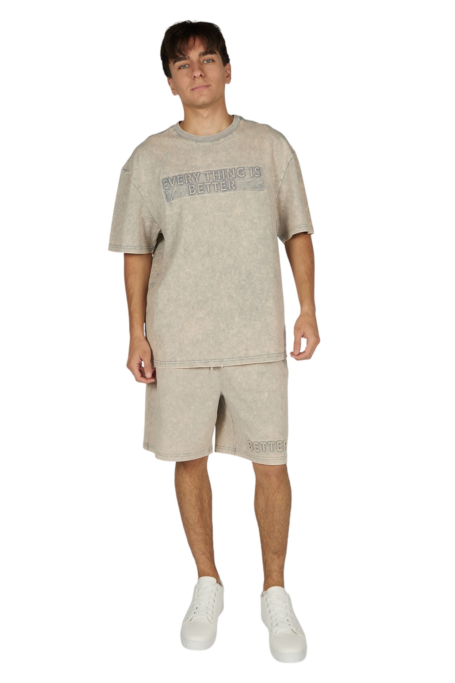 Футболка АРТ.B-TS36029,сер-гол,хл