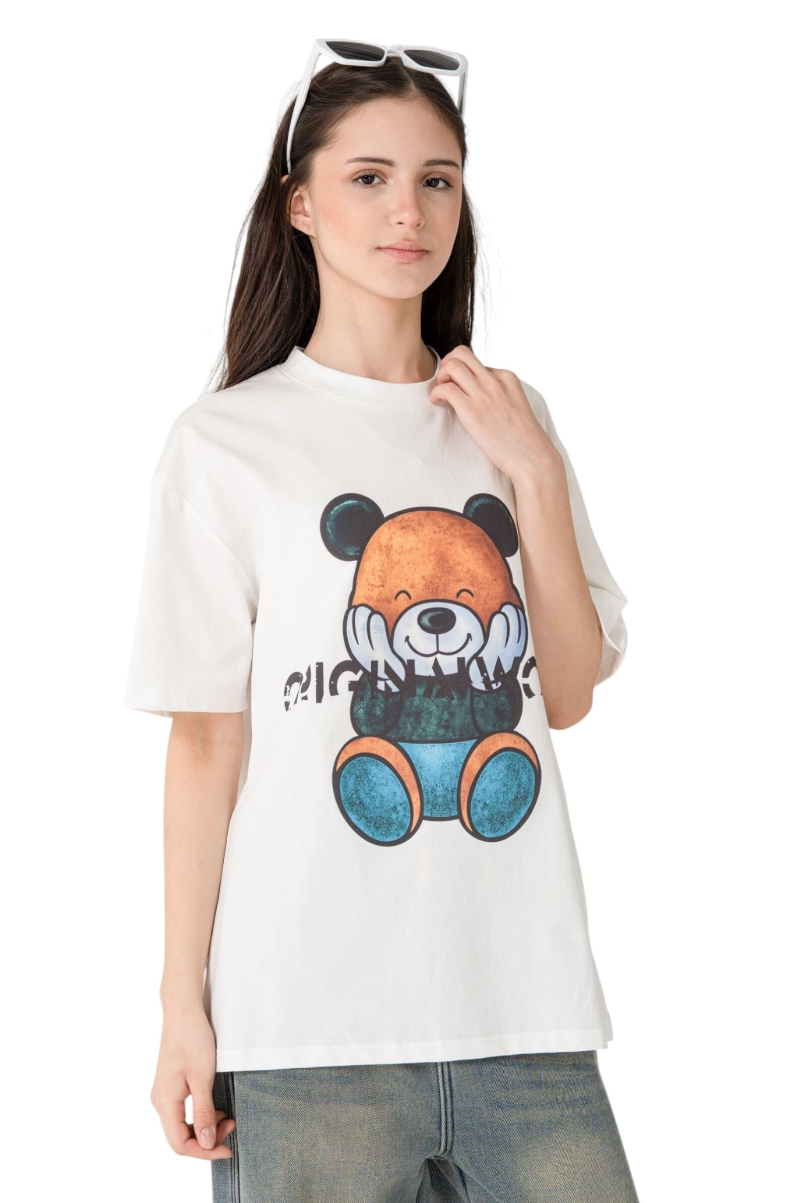 Футболка АРТ.XS3105.09,бел-мул,хл-пэ