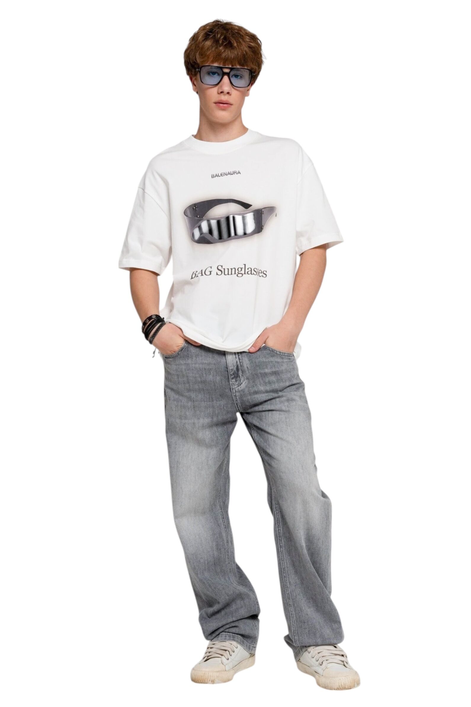 Футболка АРТ.XS3121.01,бел-сер,хл-пэ