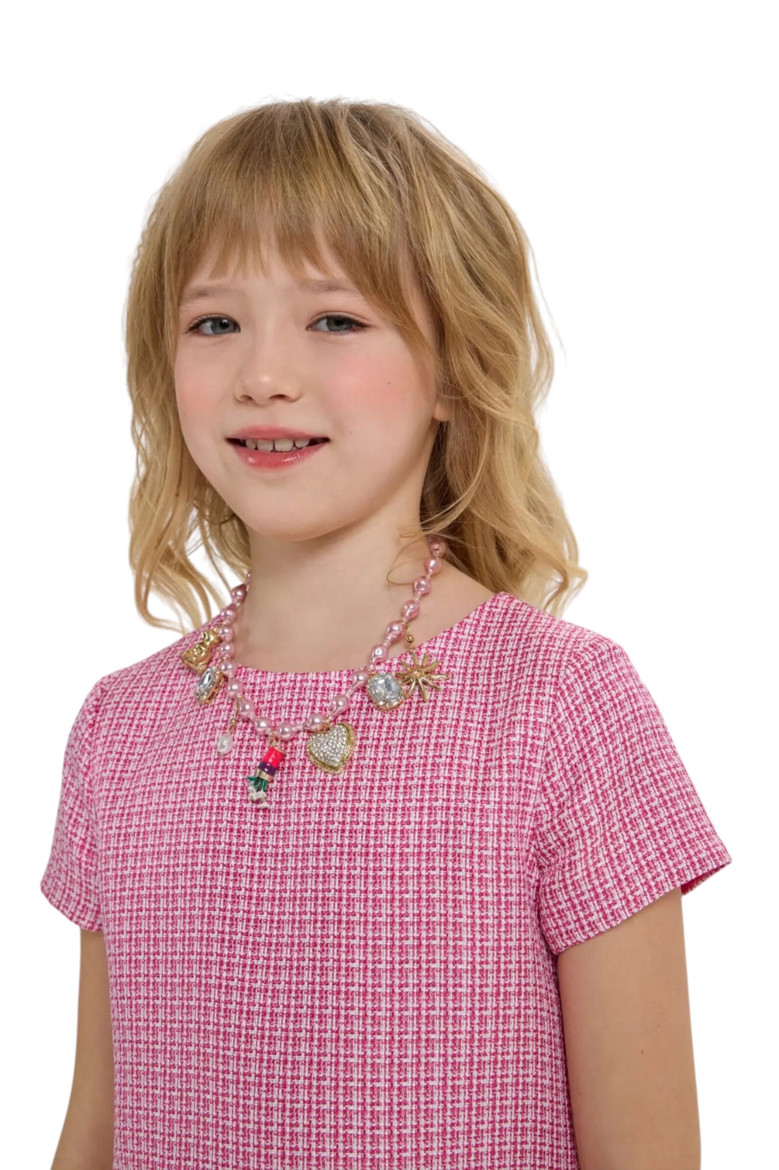 Платье дев. АРТ.54.134,роз,пэ/хл