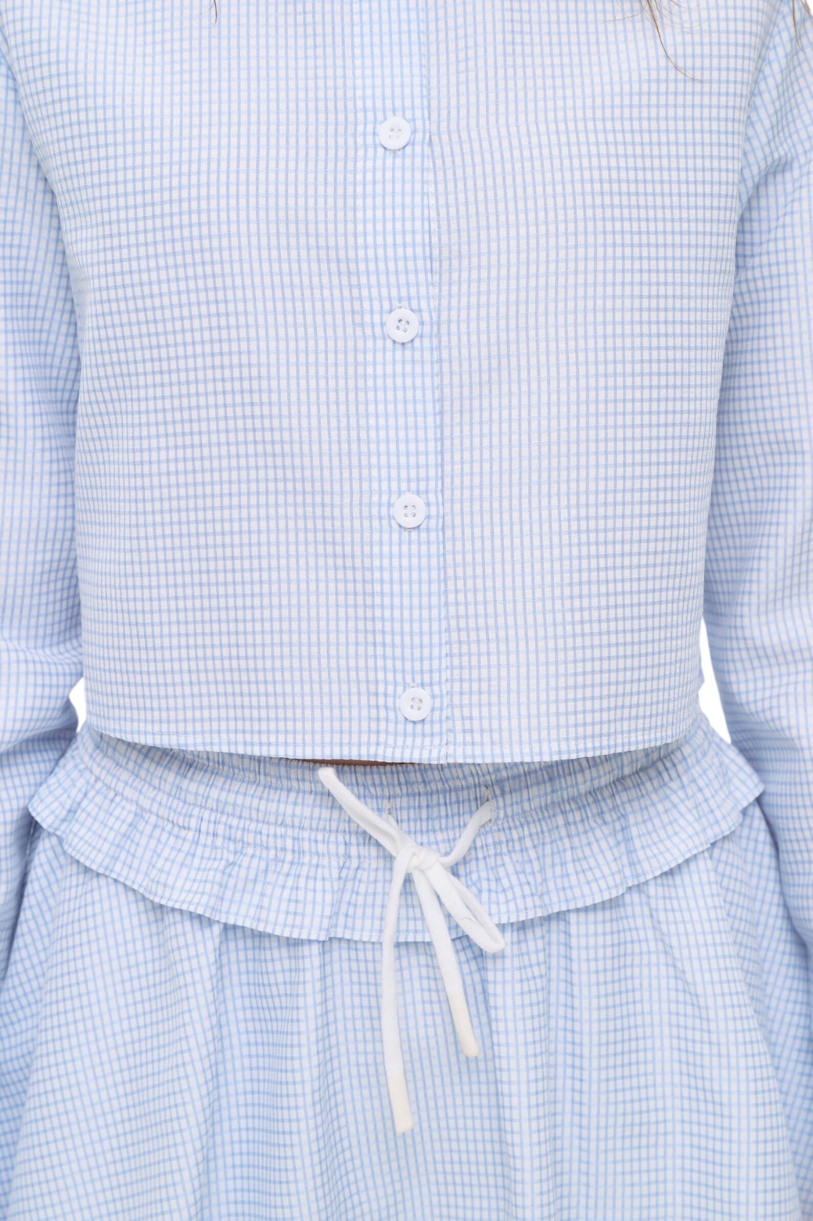 Рубашка дев. АРТ.AA236198,гол-бел,хл-пэ