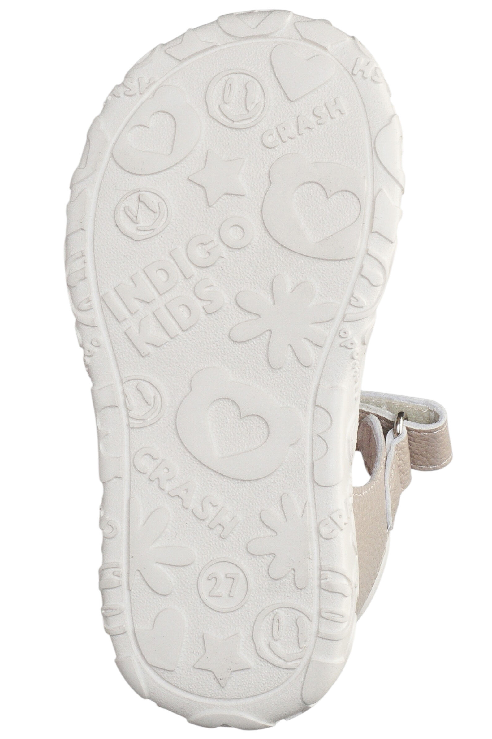 Сандалии дев. АРТ.222-075C,беж,н.к-и.к/н.к