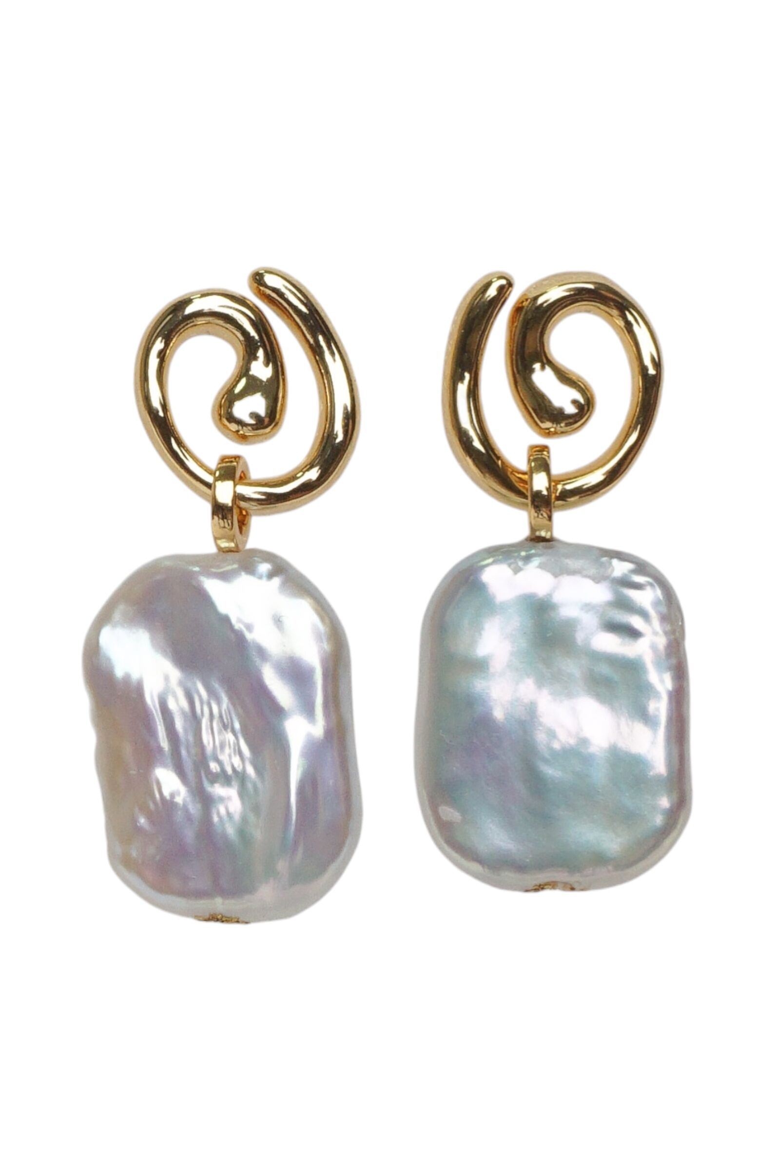 Серьги АРТ.J.333,зол-бел