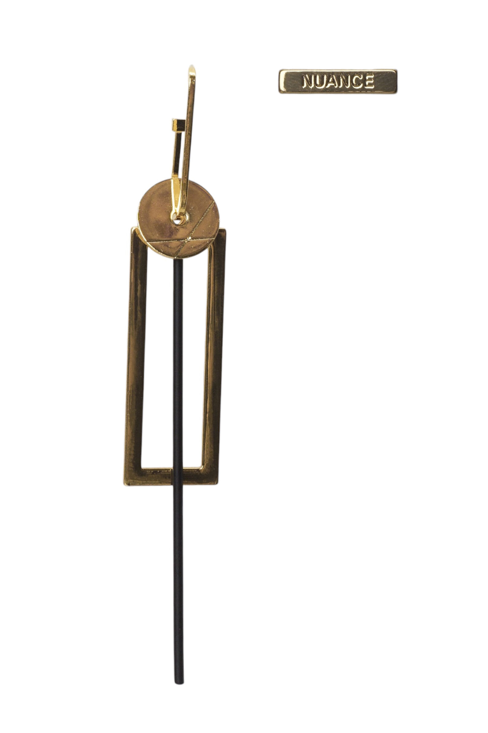 Серьги АРТ.S/26/30,зол-чер