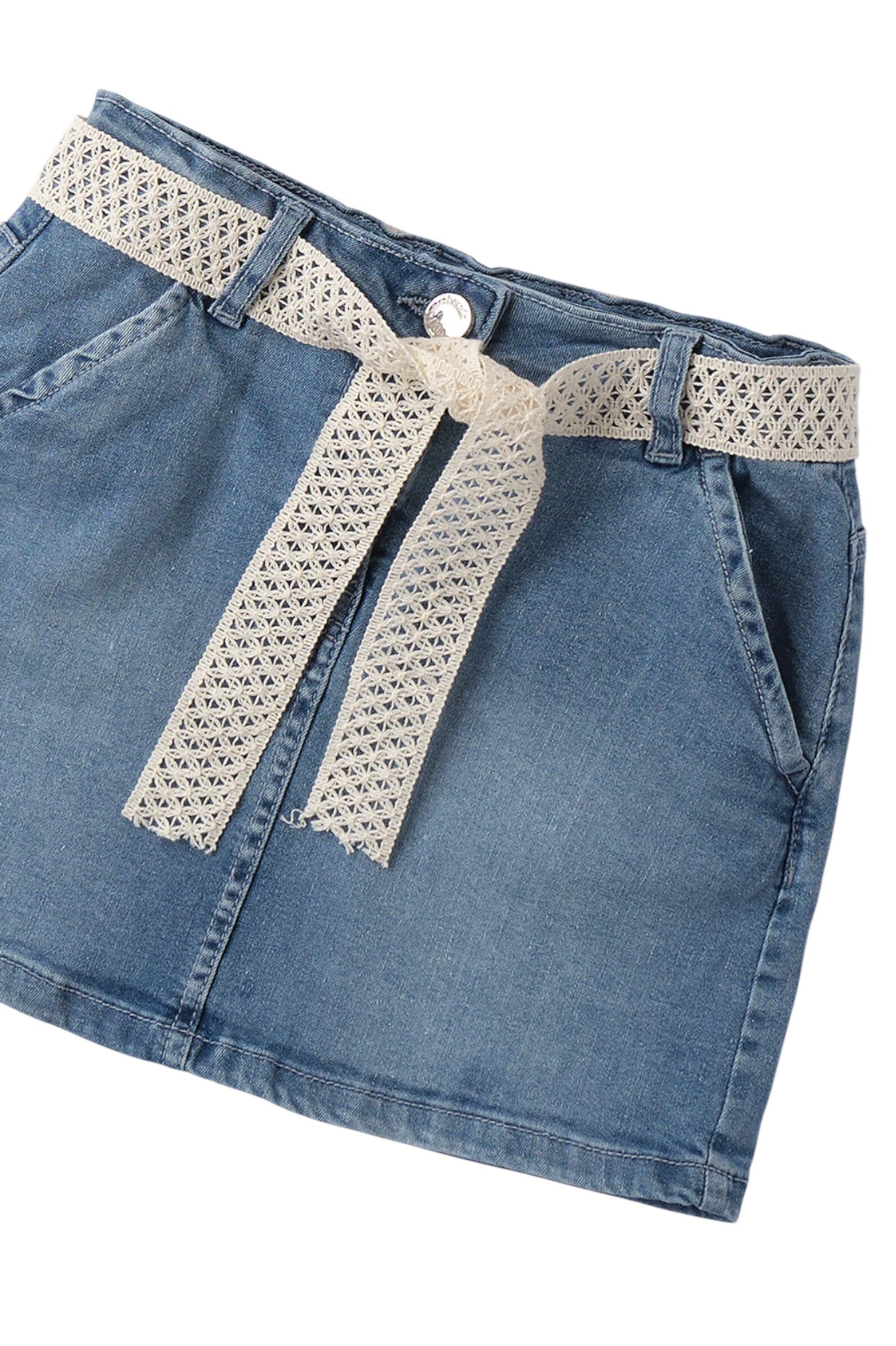 Юбка дев. АРТ.0.B560.00,гол,хл-эл-пэ